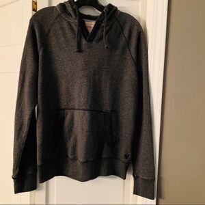 Gray Hoodie by American Eagle Outfitters Vintage